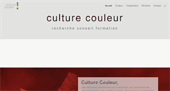 Desktop Screenshot of culturecouleur.com